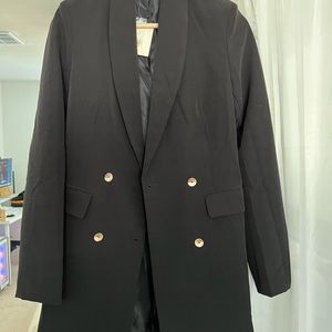 Long sleeve blazer dress